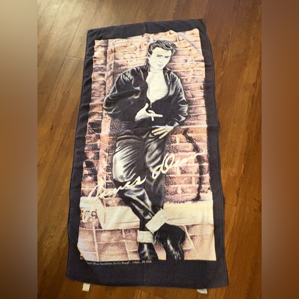 Vintage 90’s James Dean Beach Towel
